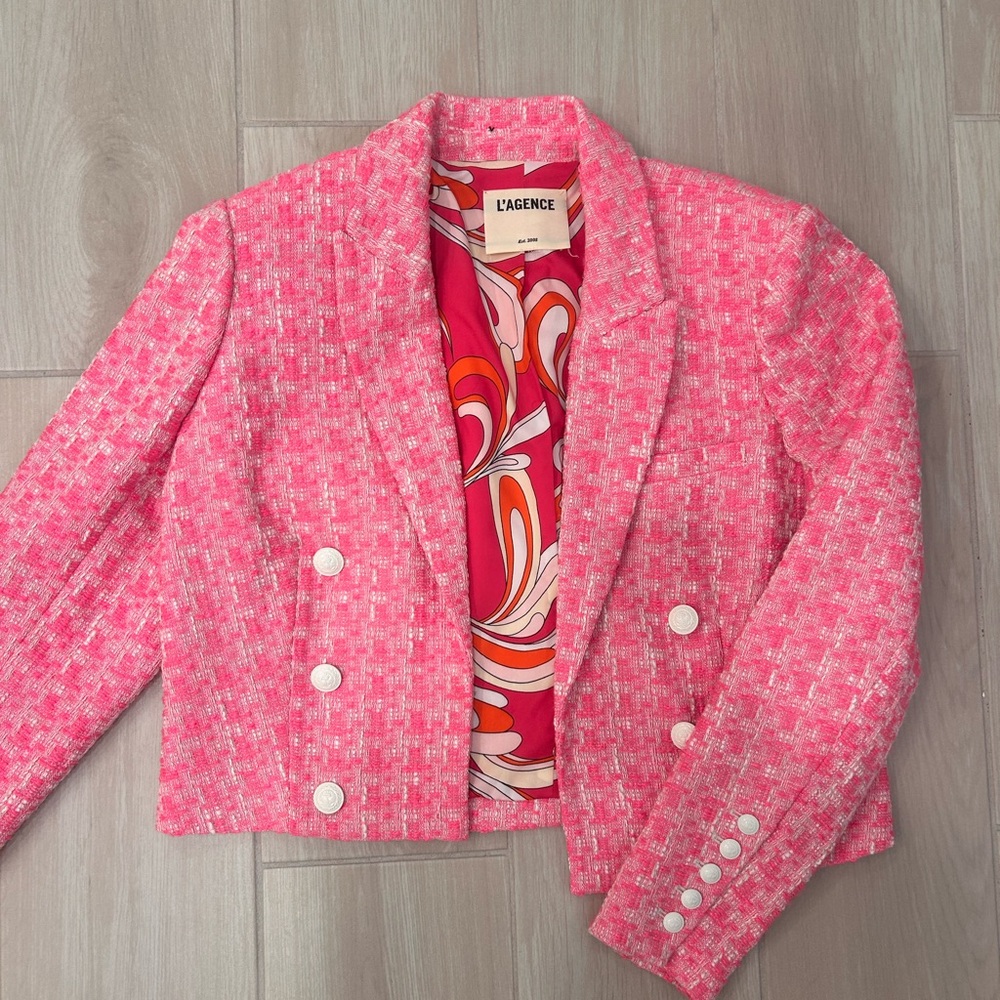 L’Agence Tweed Blazer